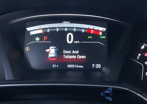 2019 Honda Cr-V Ex-L из США, поврежденный, VIN JHLRW2H8XKX001519